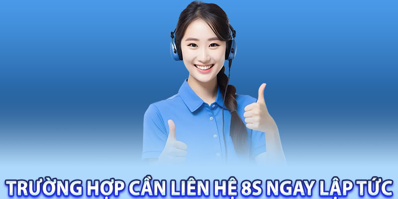 Liên Hệ 8S – Đội Ngũ Tư Vấn Chuyên Nghiệp 24/7 5 Trường hợp cần liên hệ 8S ngay lập tức